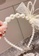 Kings Collection white Lace Bow Faux Pearl Headband HA20369 E457DACC6DB4F7GS_2