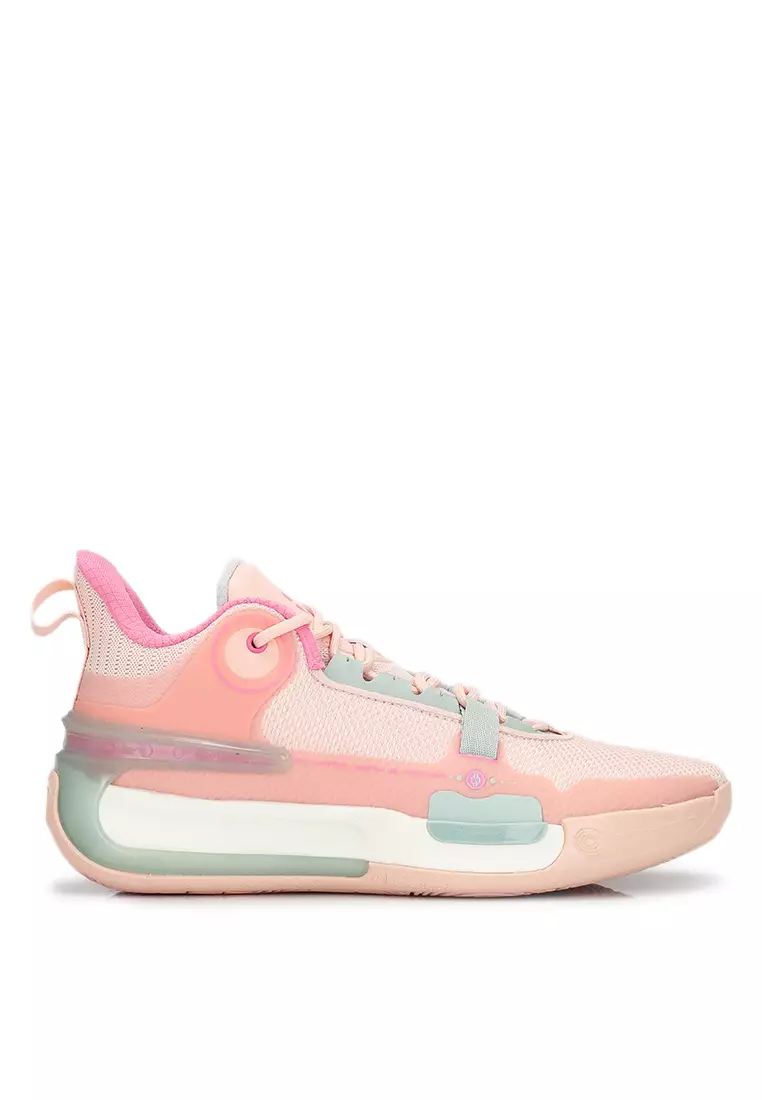 Basketball shoes pink mens discount