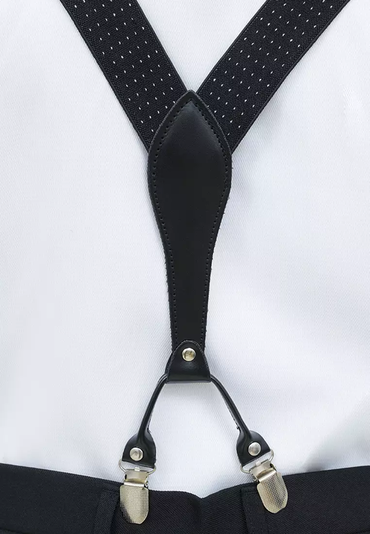 Houseofcuff Suspender Tali Jojon Karet ikat pinggang pria dewasa besar A13