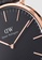 Daniel Wellington gold Classic St Mawe Black 36mm Watch Leather starp Black dial Rose Gold Unisex watch Watch for women and men DW 34121AC7888AD7GS_3