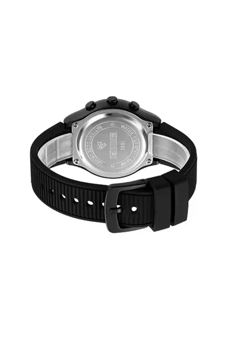 Jam Tangan Pria Digital Sport Watch Alarm Waterproof EL Light - 1980 ORIGINAL