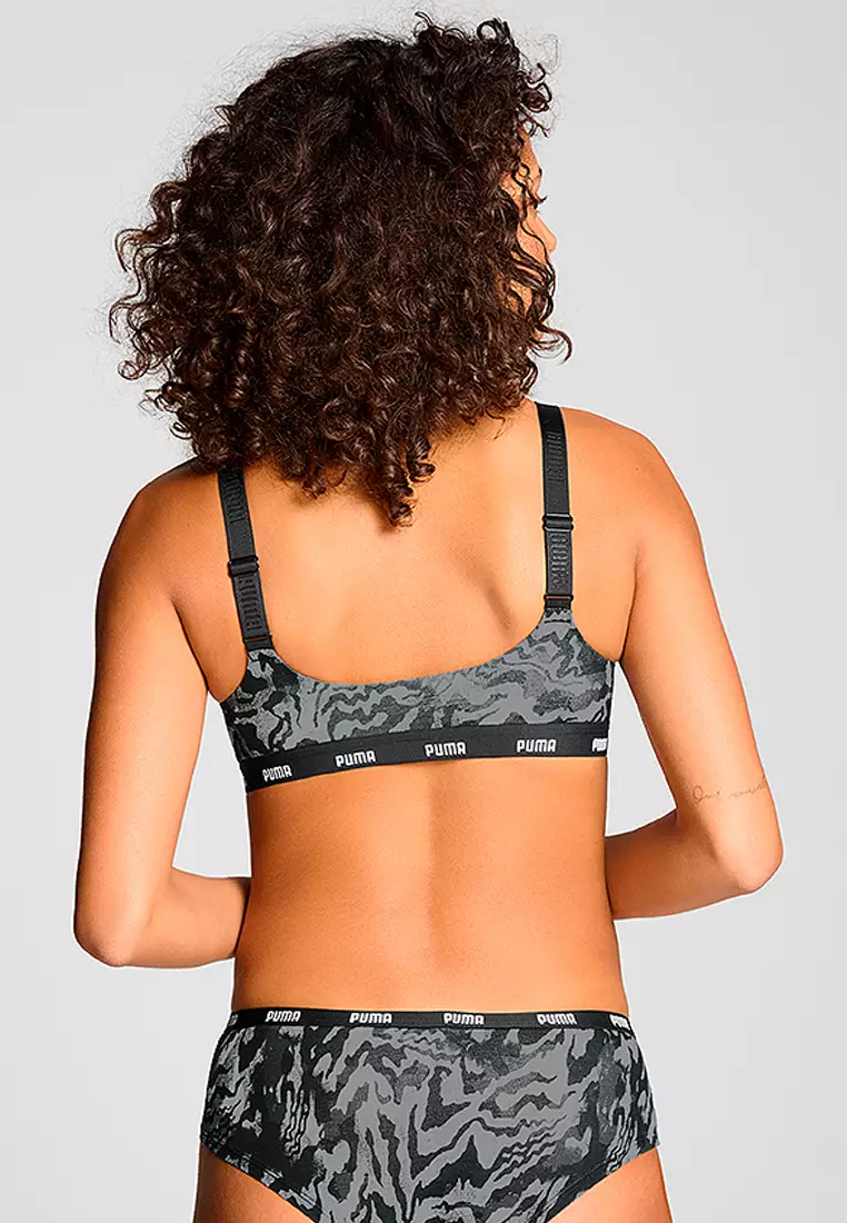 Printed Padded Sports Bra