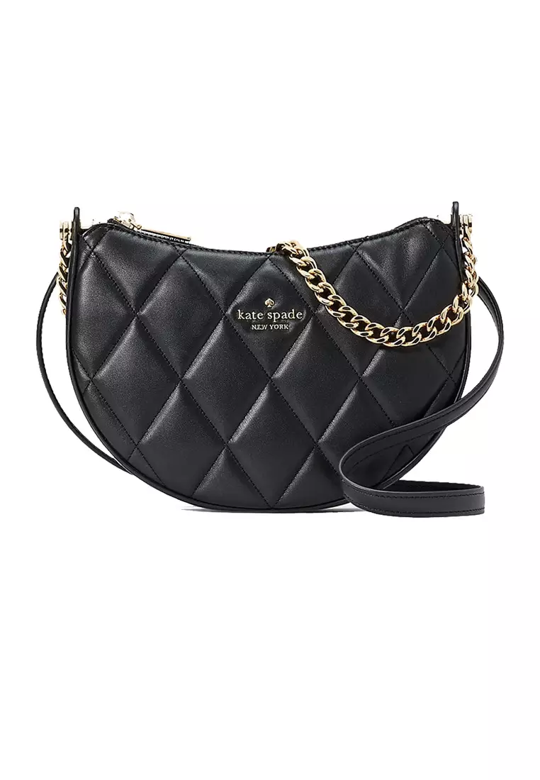 Kate Spade Kate Spade Carey Zip Top Crossbody Bag Black KC495 2024