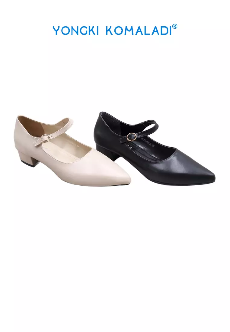 [ ORIGINAL ] YONGKI KOMALADI PANTOFEL OL-YSL1128-24 CREAM