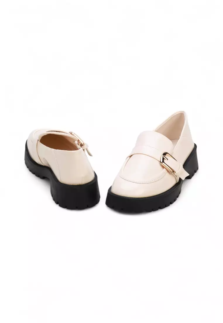 Chunky Loafers Miska Verima Chunky 06225 in Beige