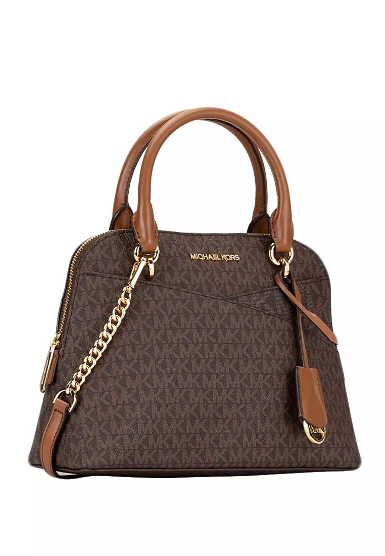 Michael kors dome satchel discount