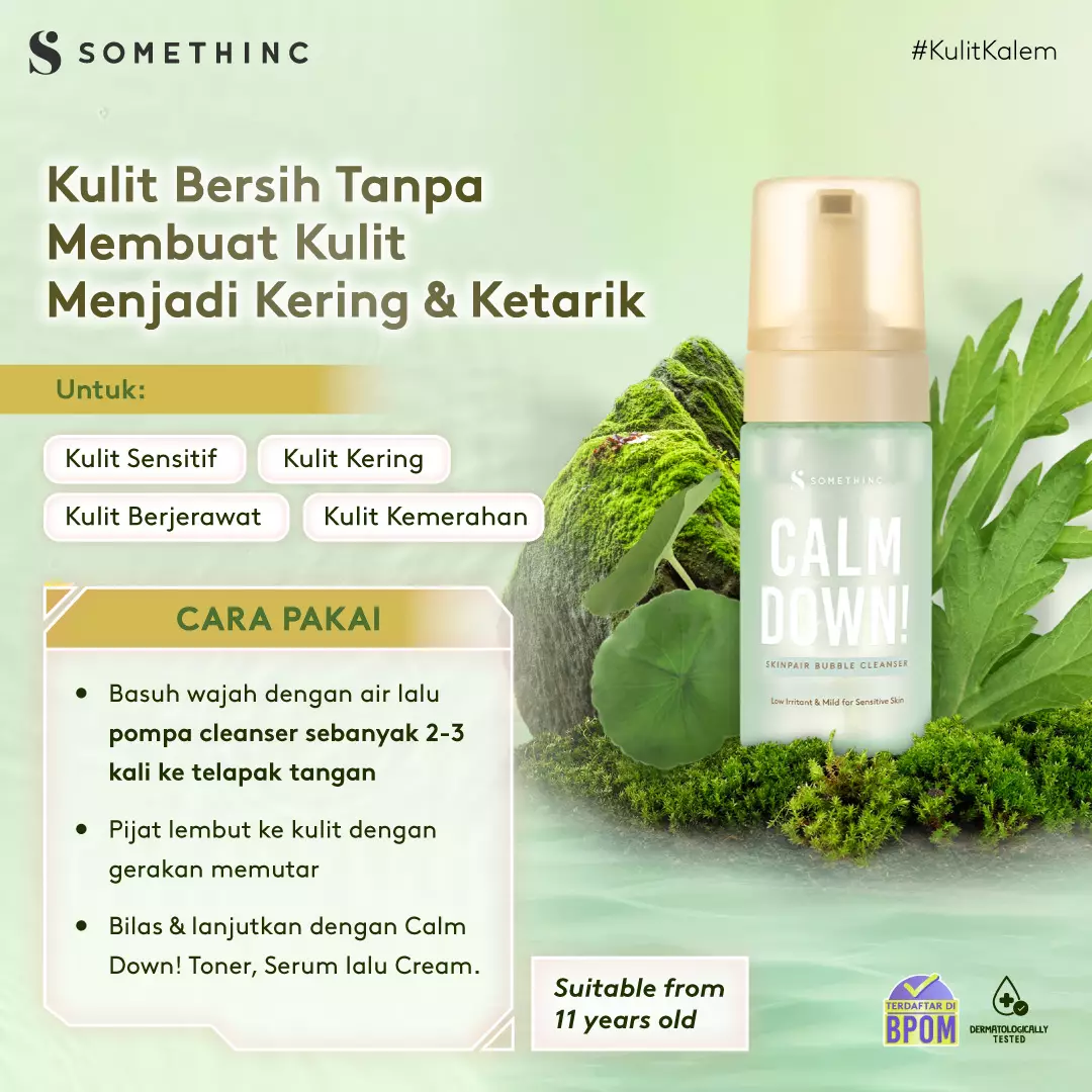 SOMETHINC Calm Down! Skinpair Bubble Cleanser