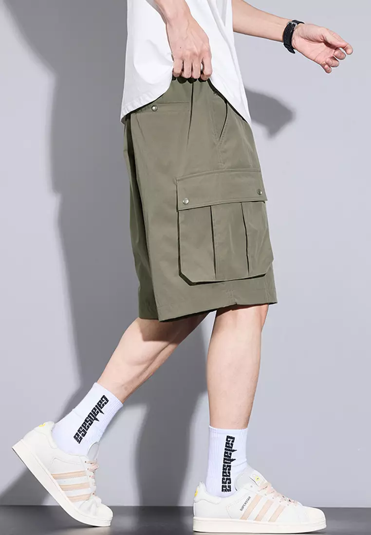Drawstring Casual Shorts