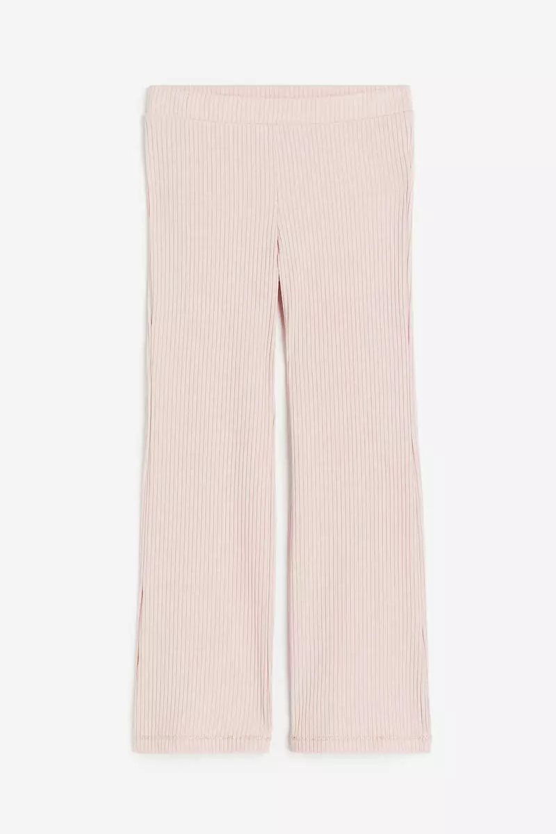 Buy H&M Flared leggings in Pink Dusty Light 2024 Online