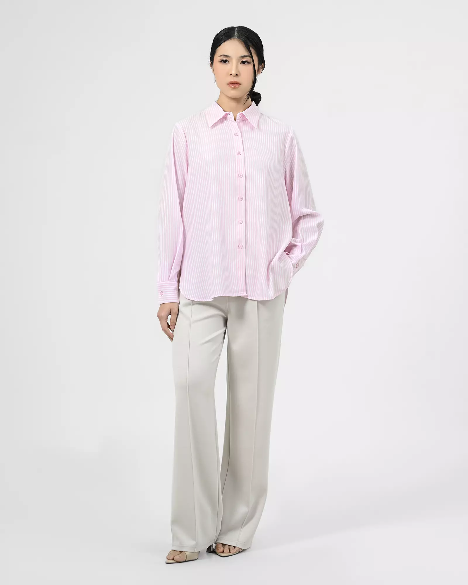 Geulis.id NOVA SHIRT - BLUSHPINK