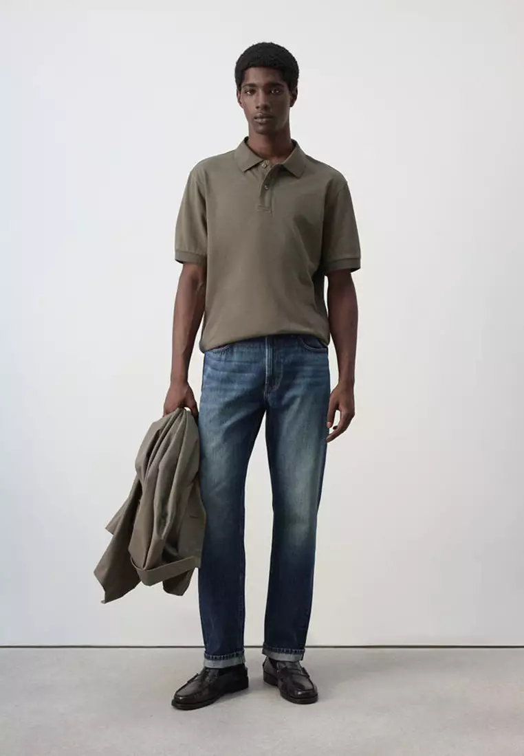 100% Cotton Piqué Polo Shirt