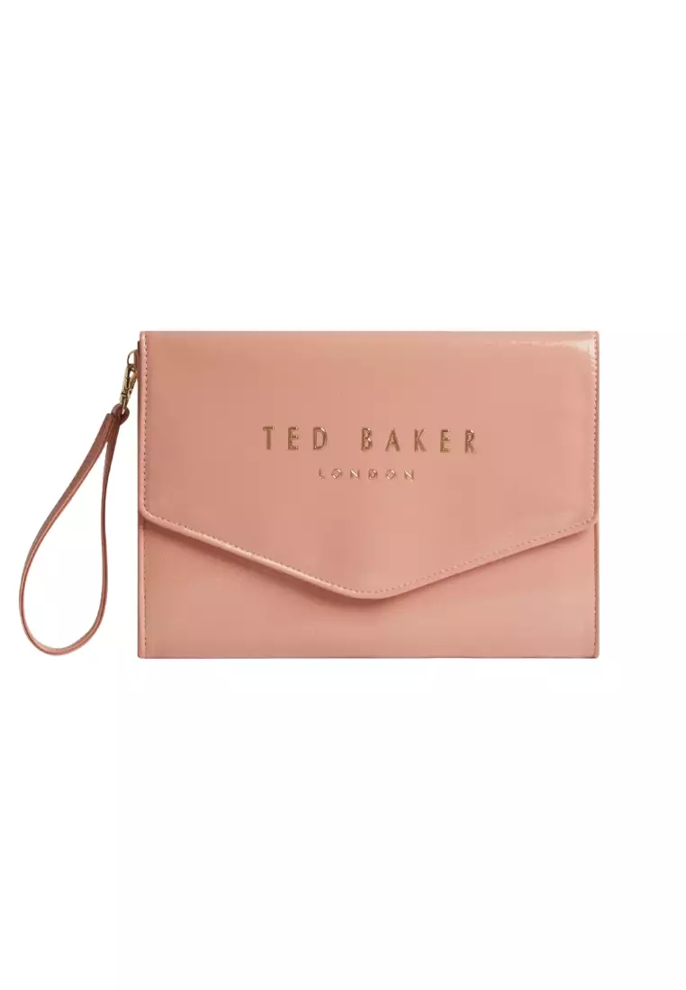 新品　未使用　Ted baker TED BAKER(テッドベイカー) / ショルダーバッグ/レザー/BLK/無地