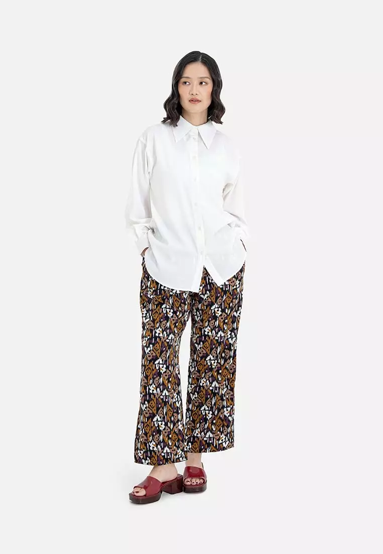 Machida Art Pattern Eazy Pants