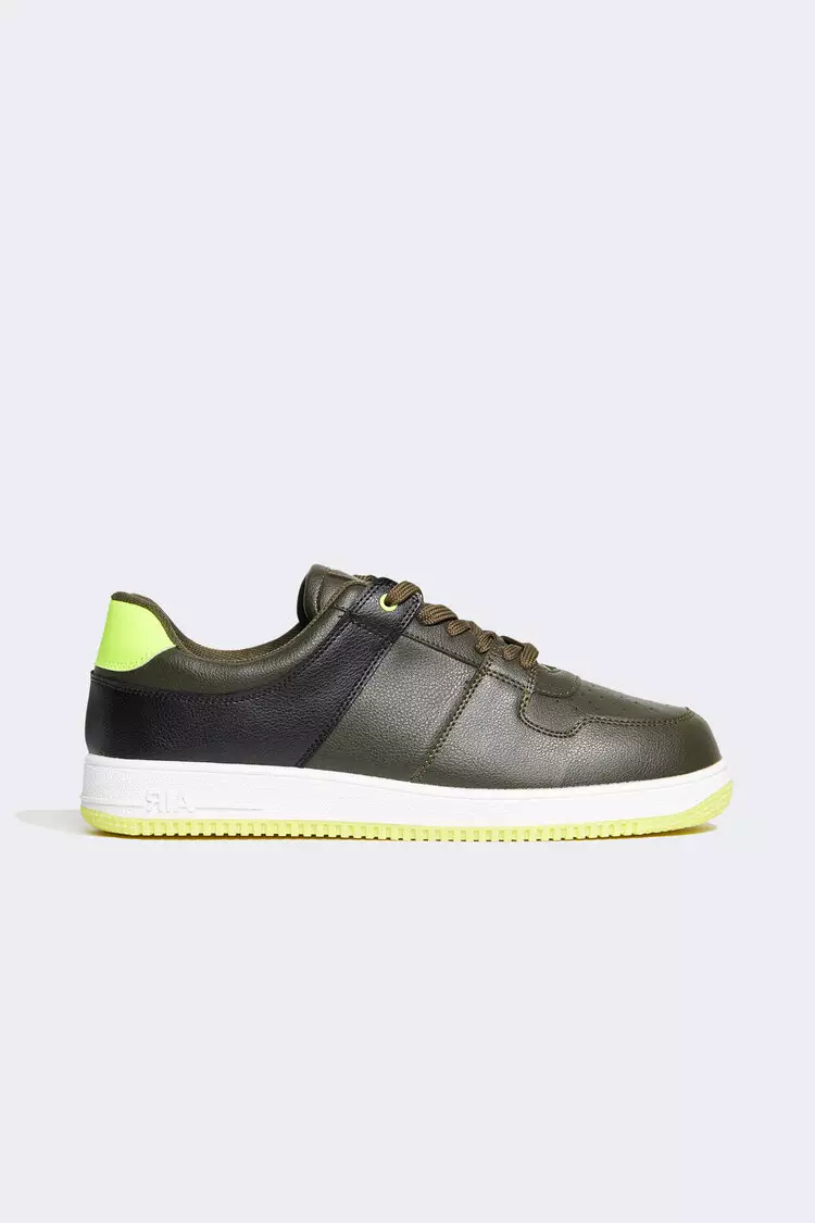 Discount on Defacto  shoes - SKU: Faux Leather High Sole Sport Sneaker