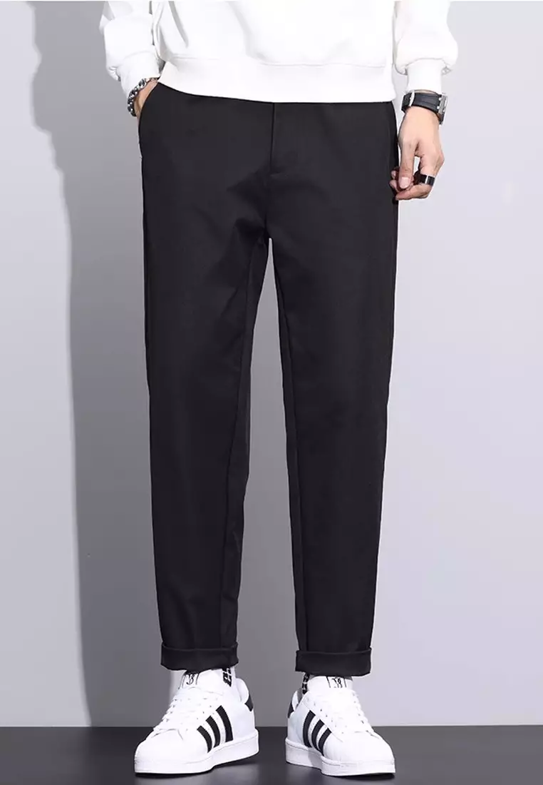 Elasticated Waist Casual Pants