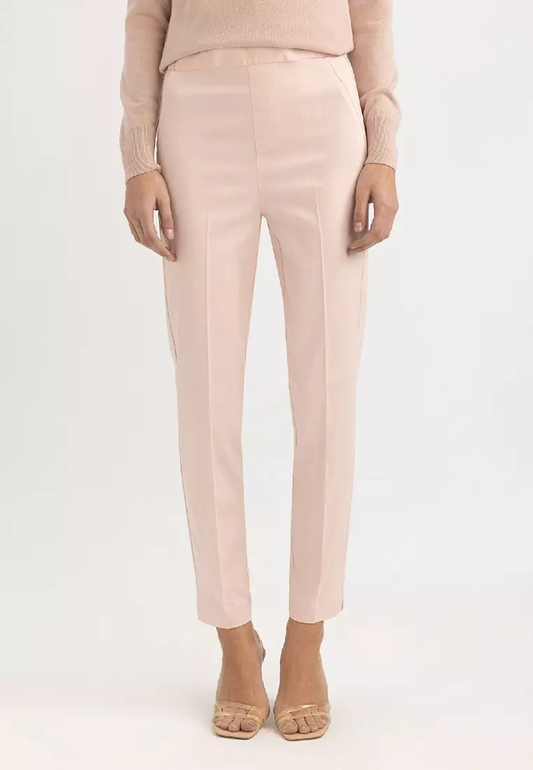 Fitted Cigarette Pants