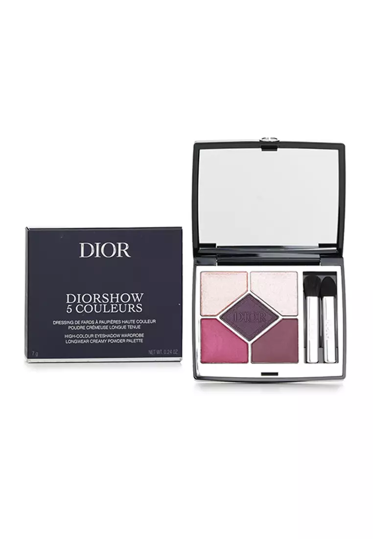 CHRISTIAN DIOR - Diorshow 5 Couleurs Longwear Creamy Powder Eyeshadow Palette - # 183 Plum Tutu 7g/0.24oz
