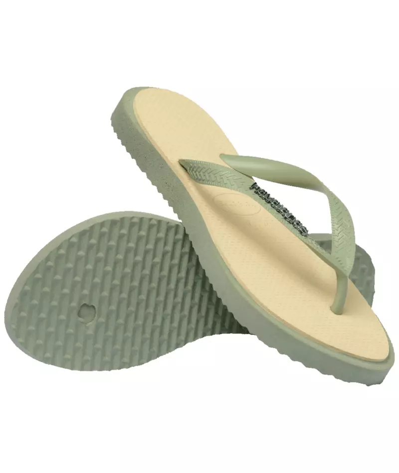 Havaianas 2035 Top Point Fusion - Smoke Green/Buttercream - Sandal Wanita