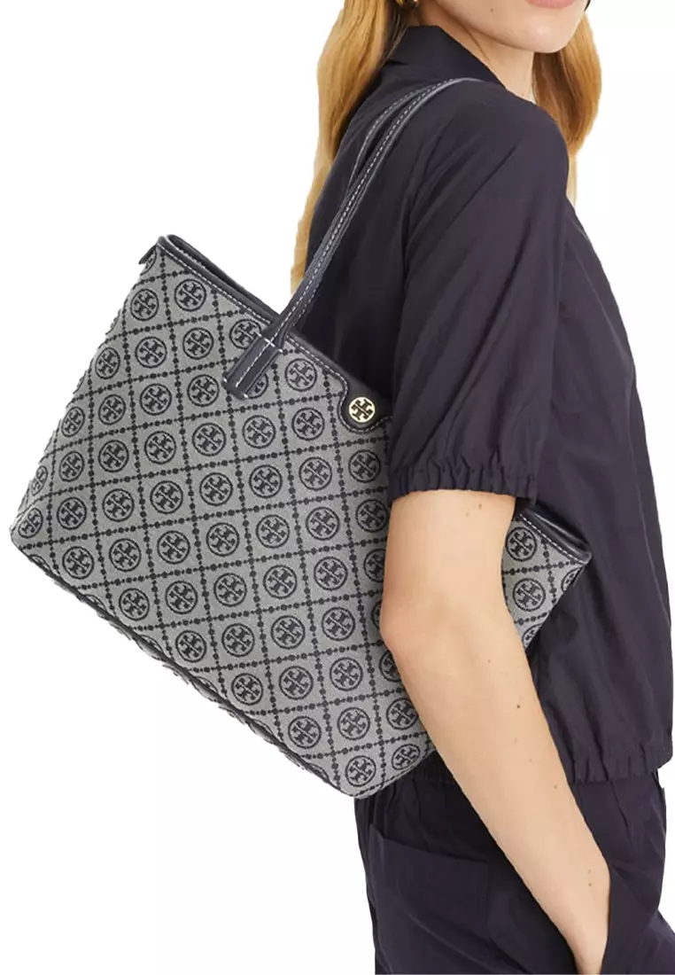 Perry T Monogram 女士單肩包藍色174279