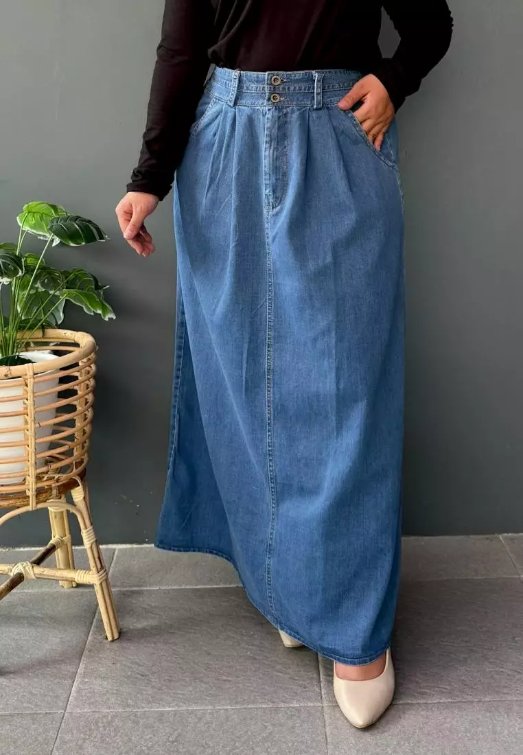 Rok Jeans Button