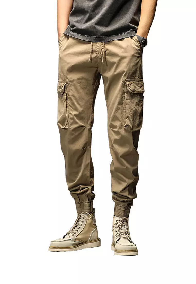 Sports Style Pockets Cargo Pants GJL659
