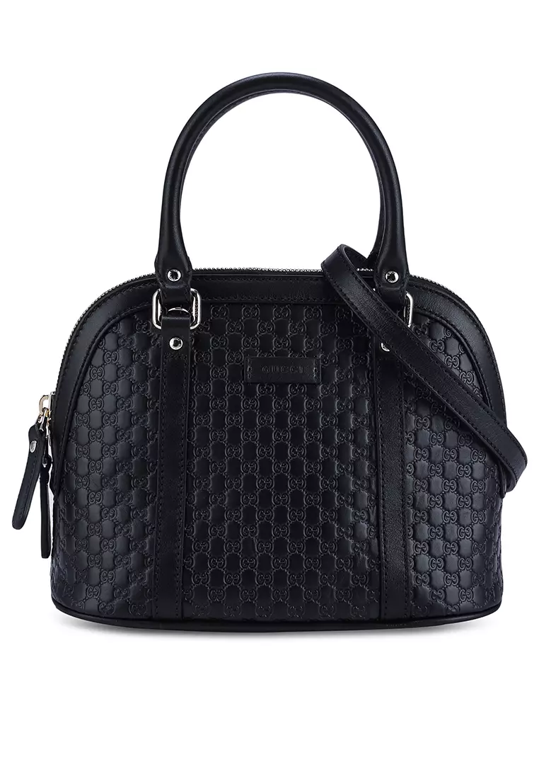 Gucci black clearance top handle bag