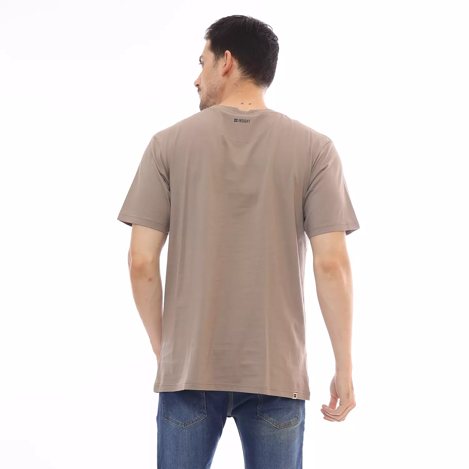 Insight Kaos Lengan Pendek Pria Coklat A Drop Love Tee Planet Surf