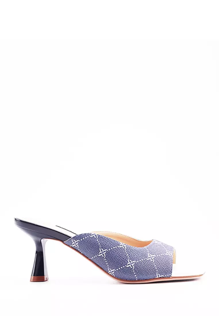 Discount on Nine West  shoes - SKU: Sherryl2 Heeled Sandals Navy