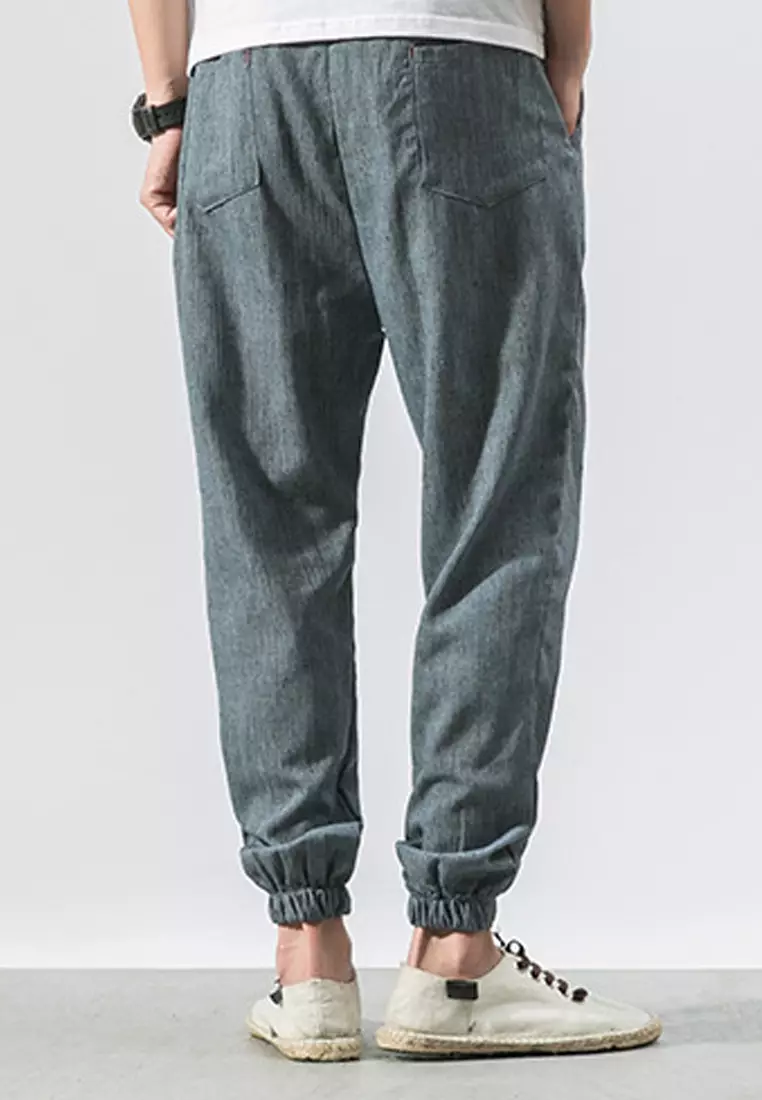 Japanese Style Tapered Cargo Pants K29QT713