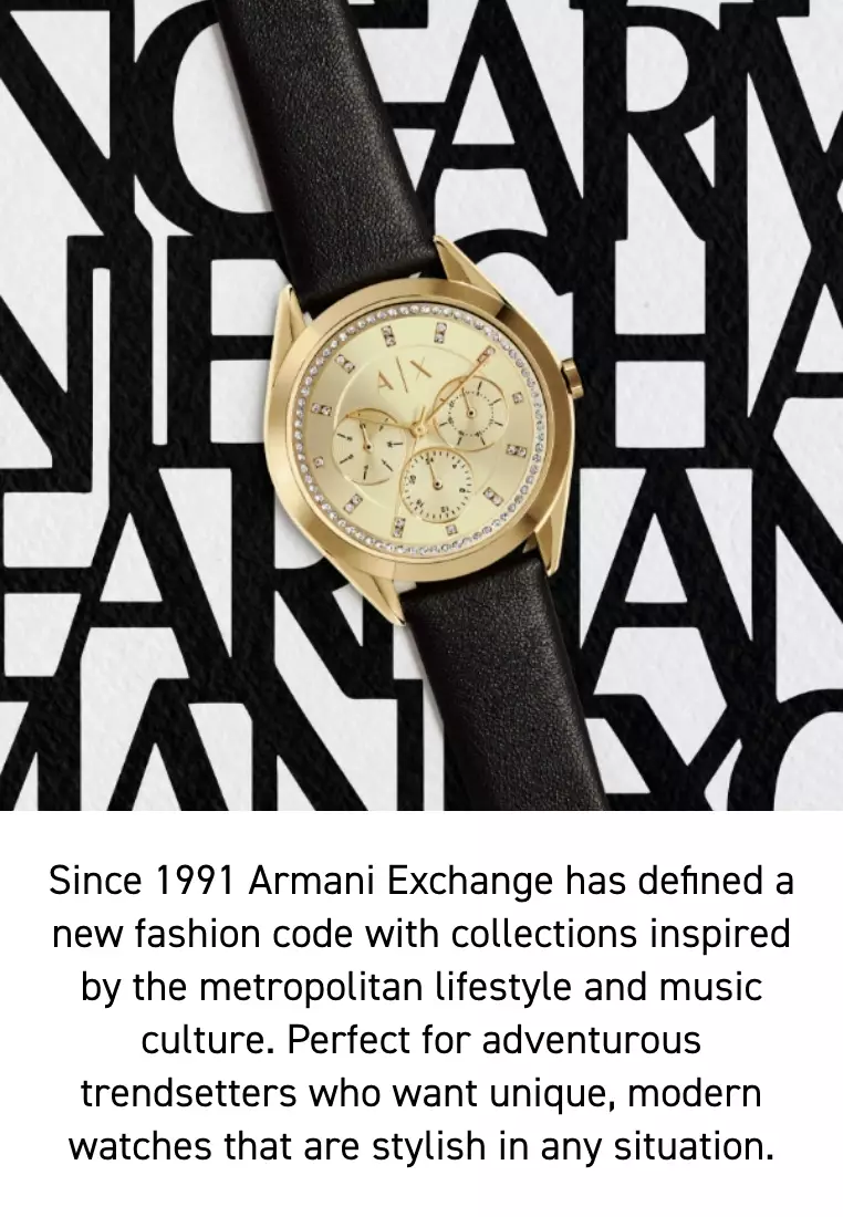 Exchange Singapore Buy | 2024 Online Armani AX1731 Watch ZALORA