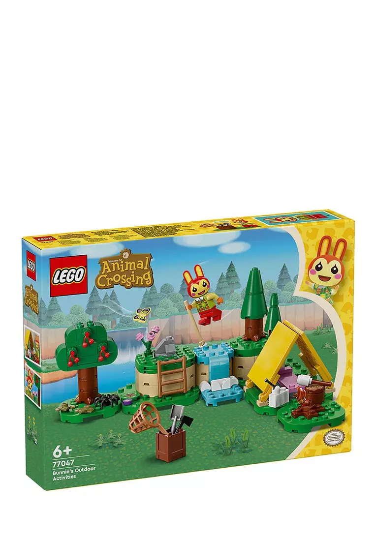 Animal Crossing 77047 Bunnie's Outdoor Activities, Age 6+, Building Blocks, 2024 (164pcs)
