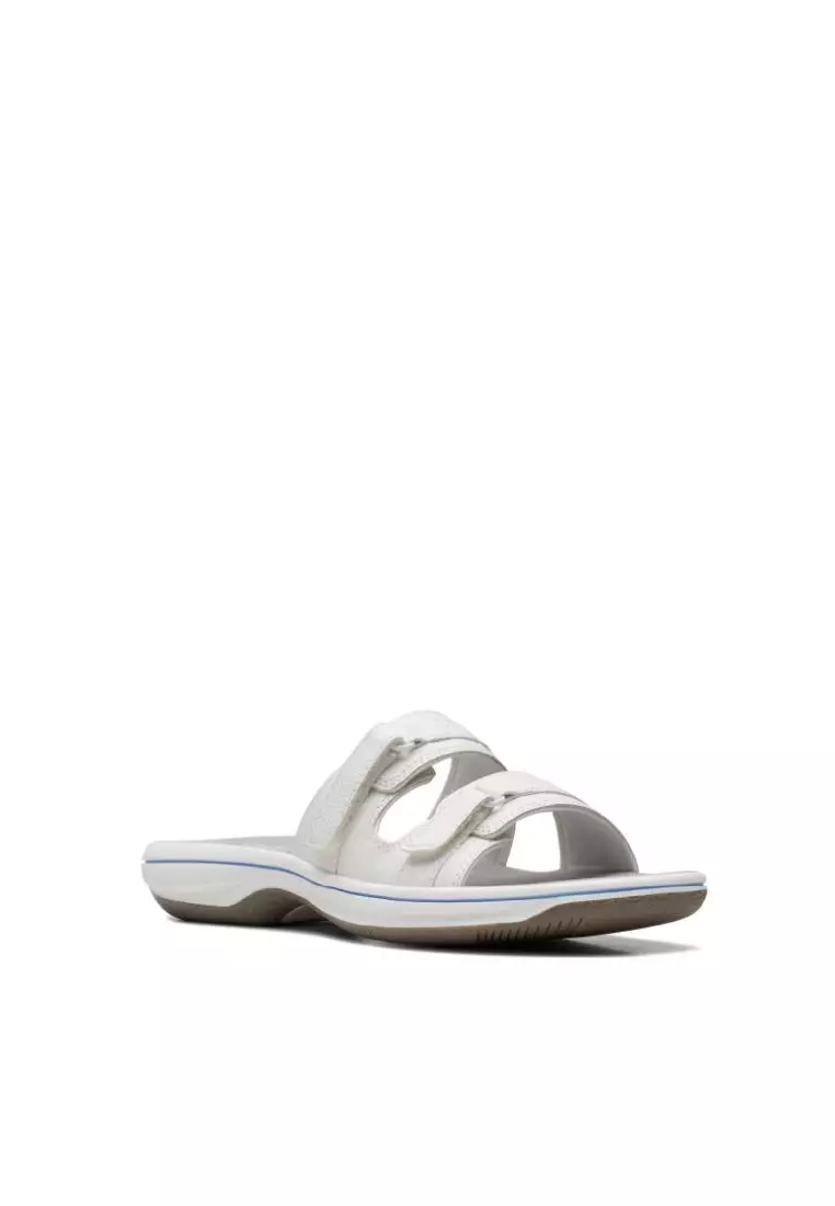 Clarks brinkley coast on sale women's slide sandals