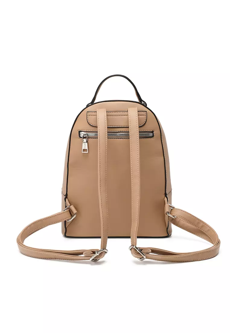 GYKACO FANIE Khaki - Tas Ransel Wanita - Fashion Backpack (IMPORT)