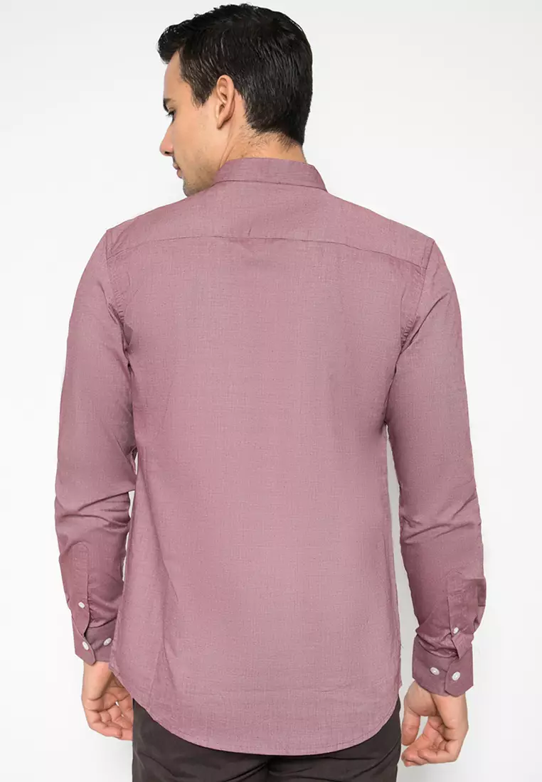 Johnwin - Baju Koko - Lengan Panjang - Motif - ASH.680.K454K.165.C-L/S