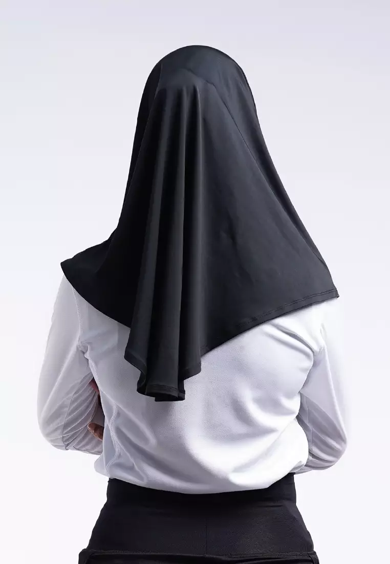 Tiento Kerudung Olahraga Spandex Jilbab Instant Sport Hijab Ranova