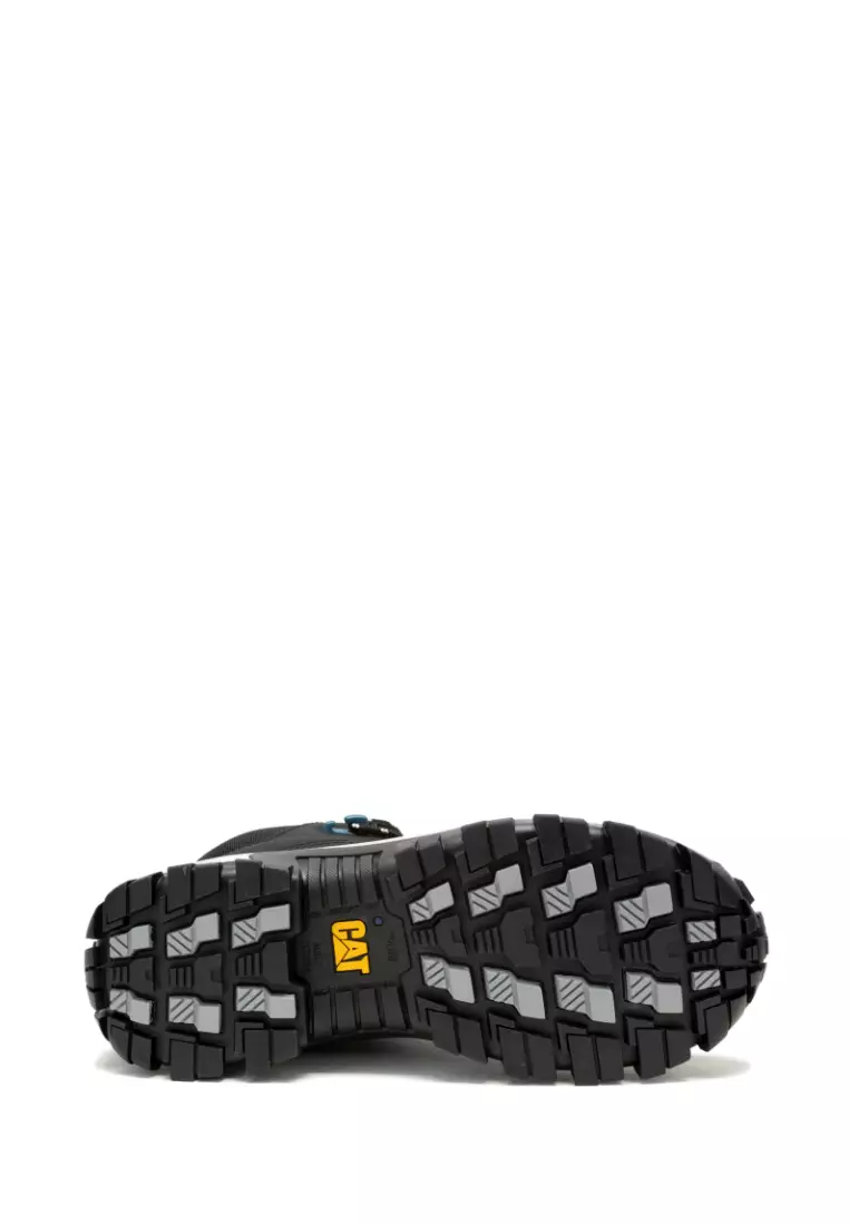Men's Invader Mid Vent Composite Toe Work Shoes - Black (P91664) | Safety Shoes