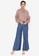 Zalia blue Denim Wide Leg Pants Made From TENCEL™ 9A173AAACC6147GS_3