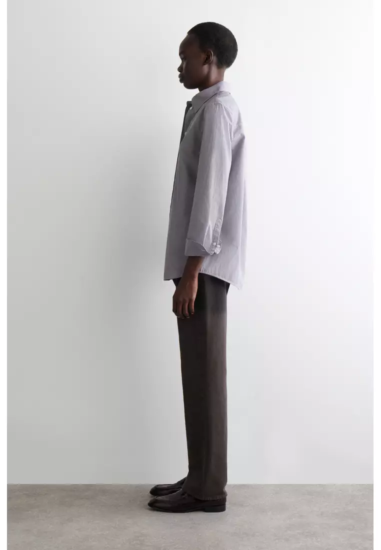 GINGHAM COTTON SHIRT