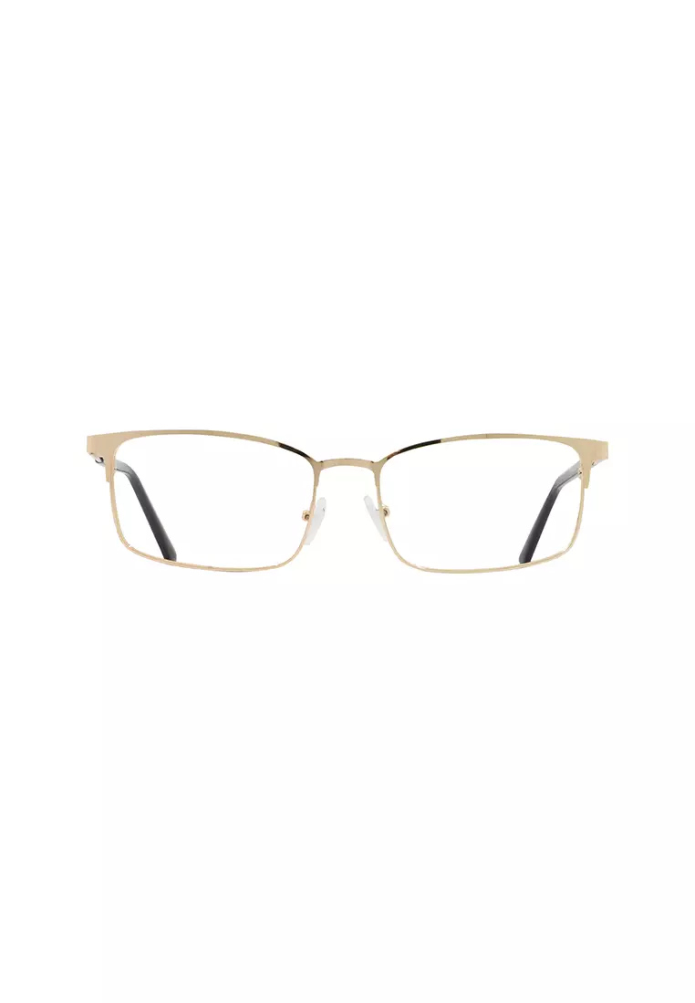 3034 Metal (C4-Gold) Anti-Radiation Computer Eyeglasses for Men/Women