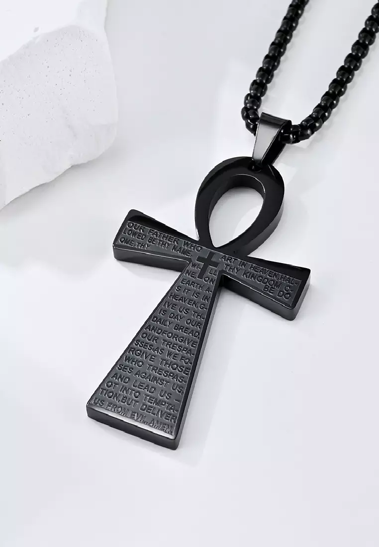 African cheap ankh necklace