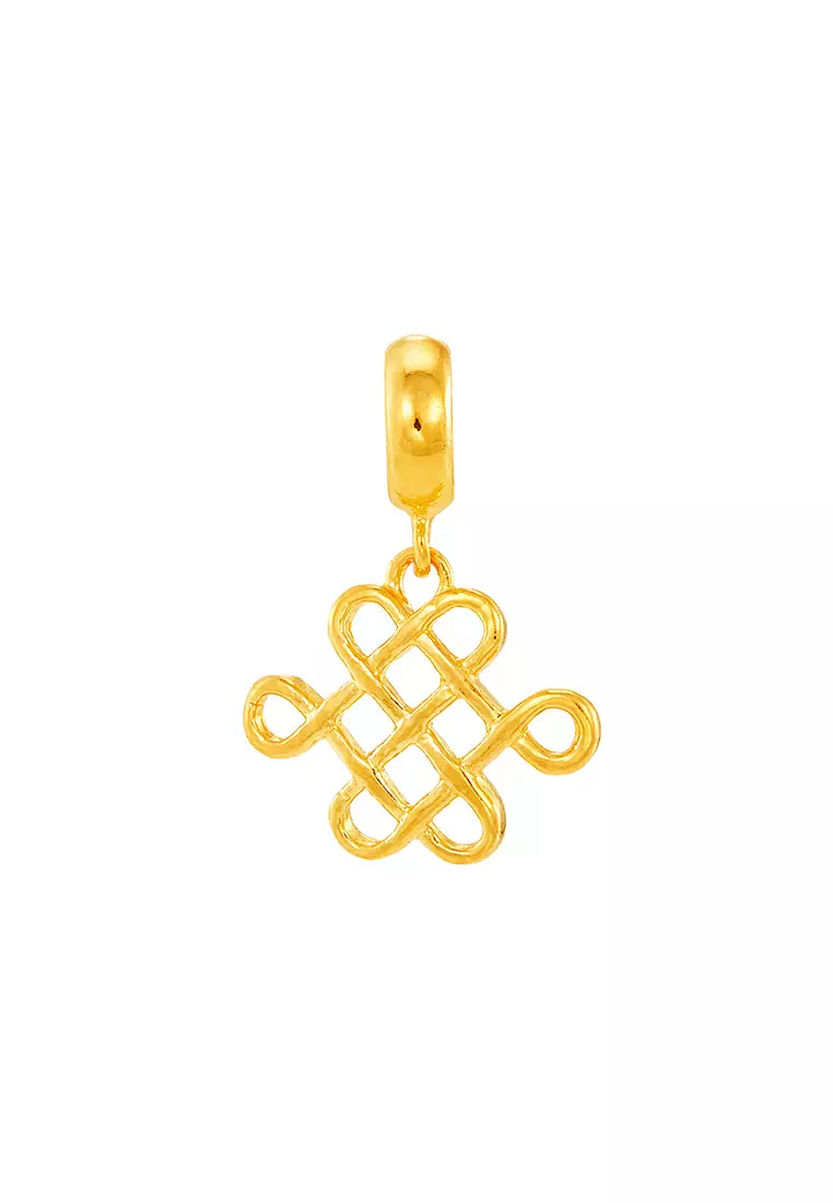 HABIB 916/22K Yellow Gold Charm (Chinese Knot) CPT0400823