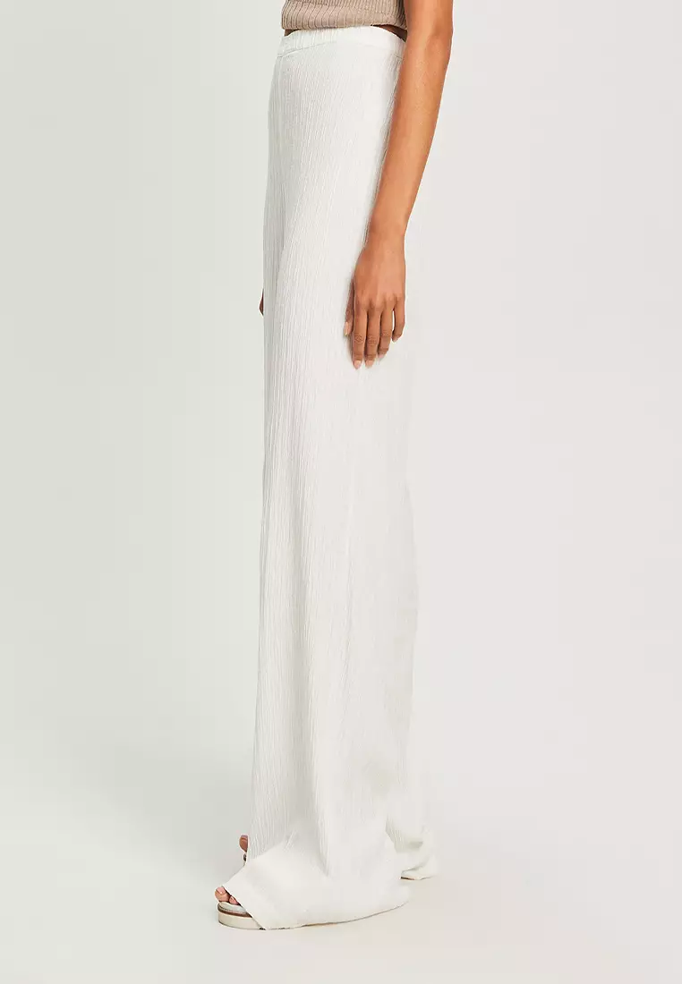 White cheap maxi pants