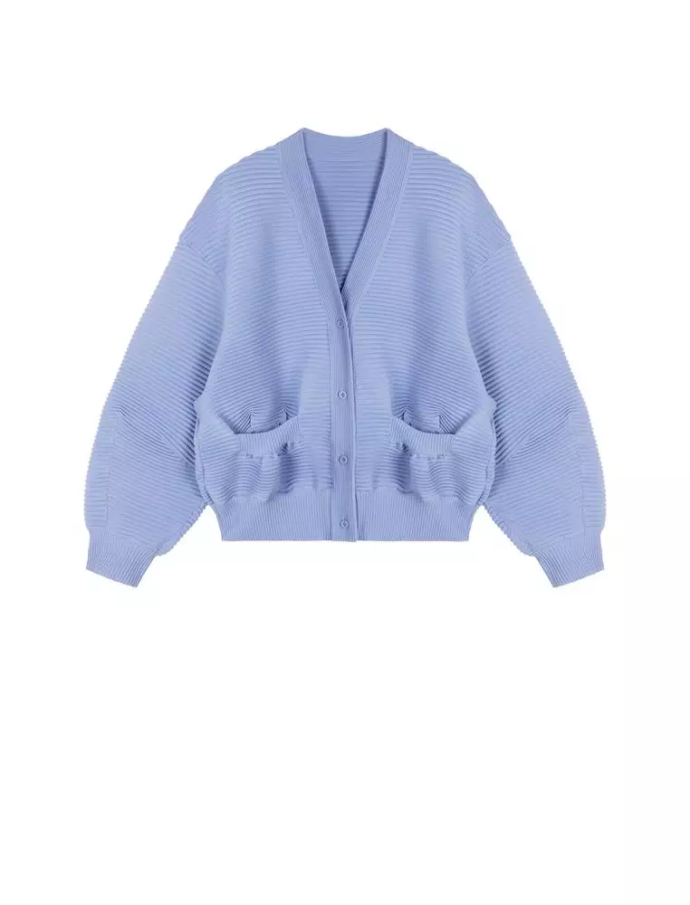 Mid-Length Cardigan Sweater