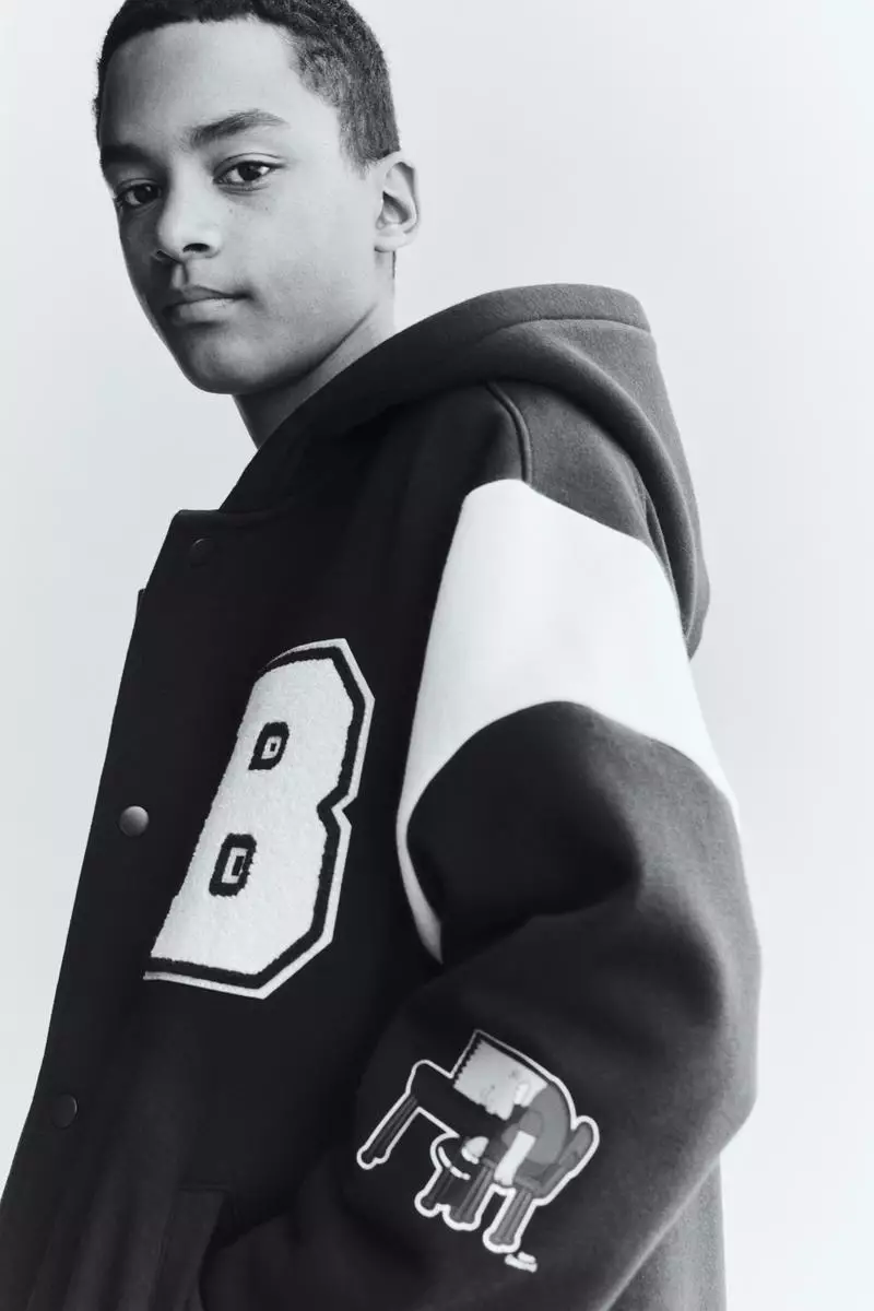 Sweatshirt baseball jacket