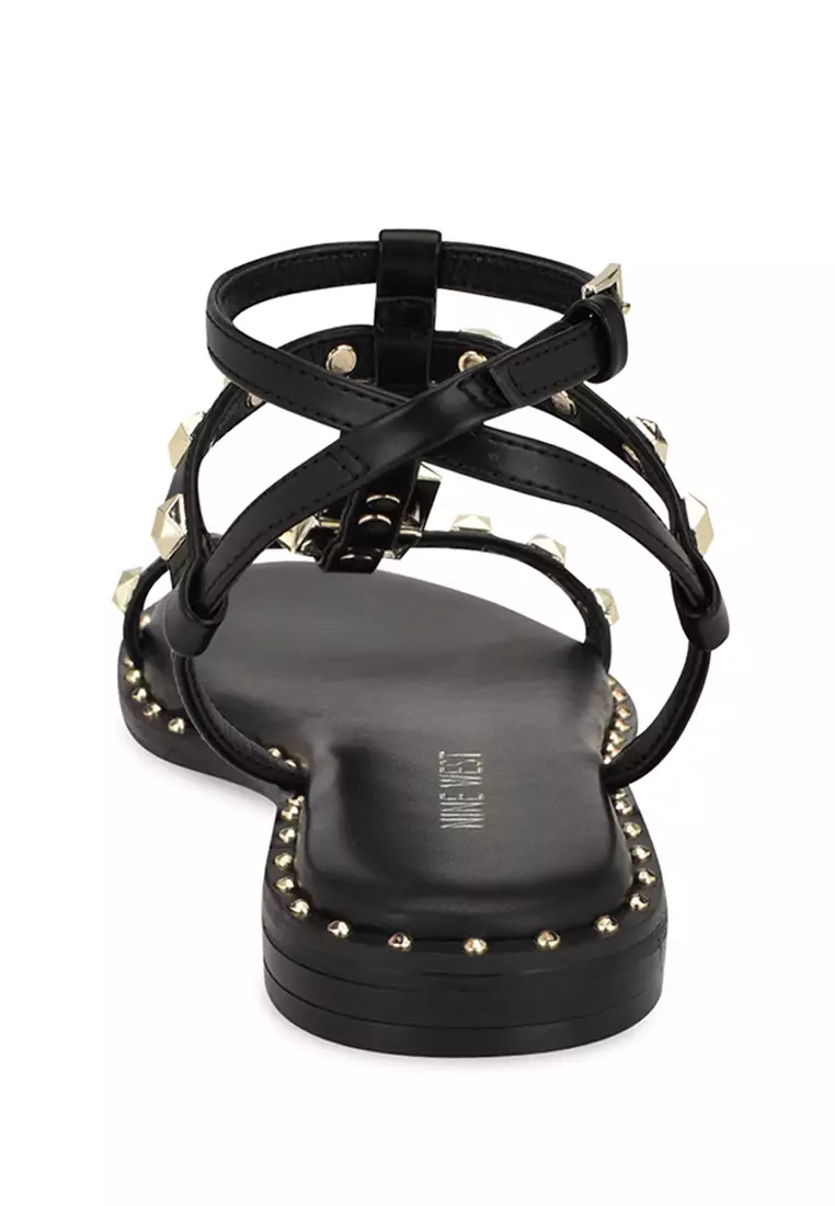 Studded ankle strap sandals on sale