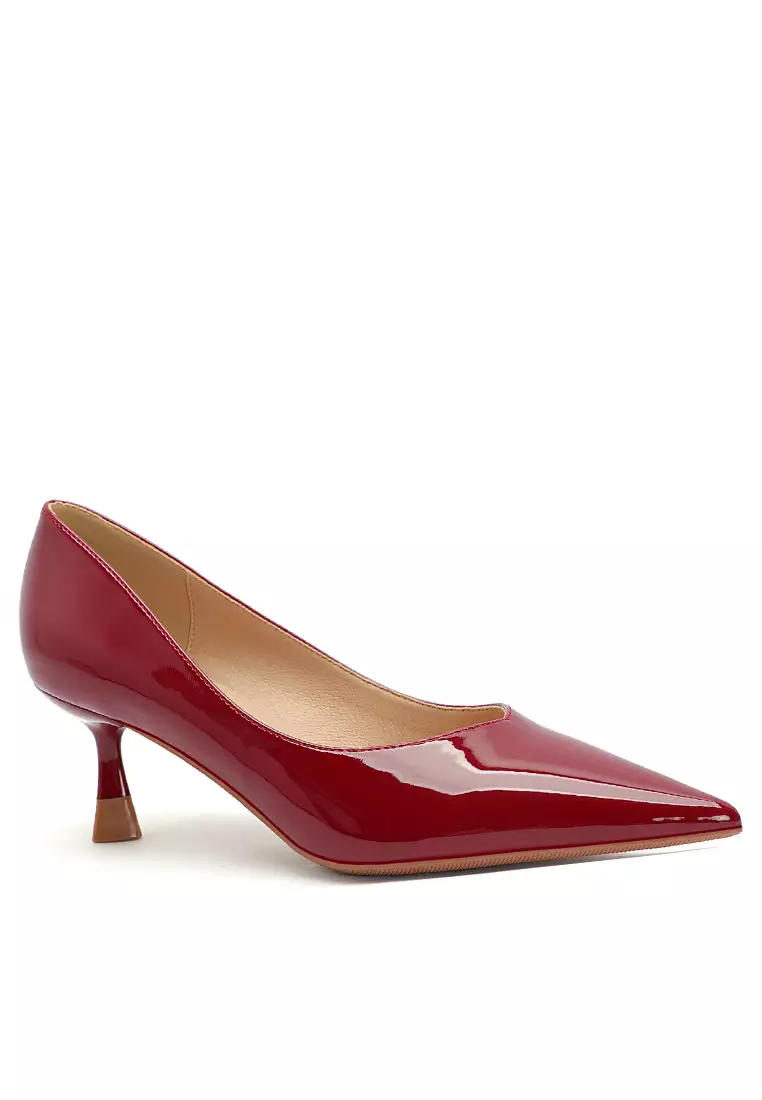 Discount on Twenty Eight Shoes  shoes - SKU: 6cm Pointy Patent Leather Pumps 2161-3