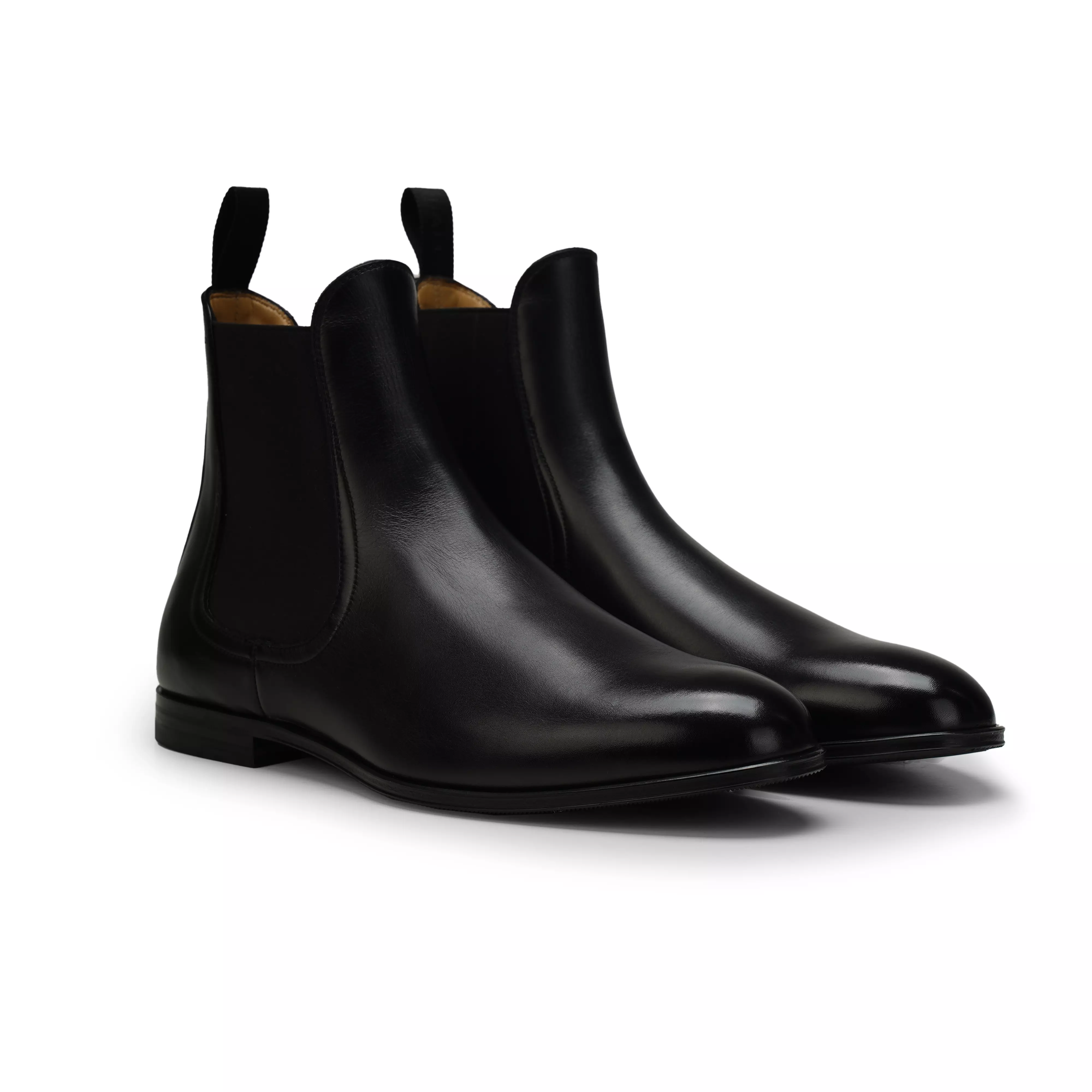 Bally Westley Leather Boots - Black