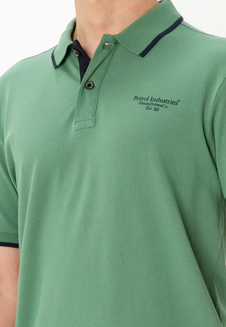 Logo Print Polo Shirt
