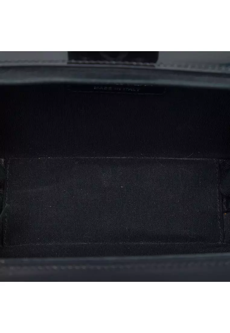 Pre-Loved Chanel Glitter Patent Evening On The Moon Camera Case