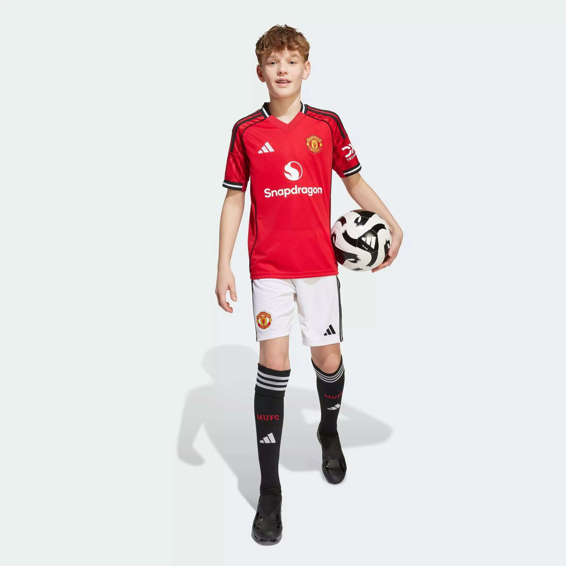 Buy ADIDAS Football Manchester United 25/26 Home Shorts Unisex